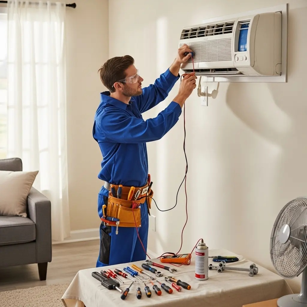 Çankaya Daikin Daikin klima gaz dolumu ve bakım – Enerji verimliliği artırıldı. - Teknik servis örneği
